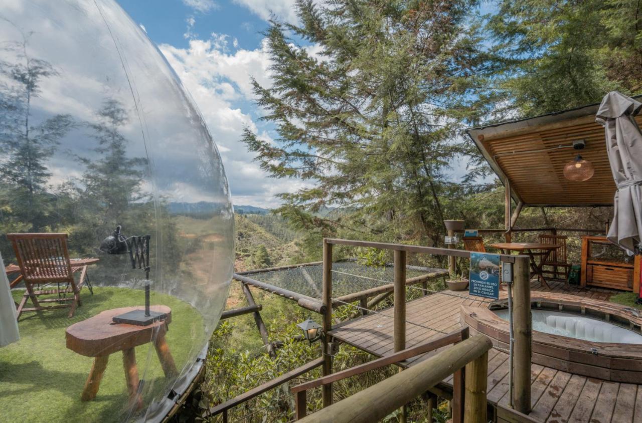 Bubblesky Glamping 40 Min From Medellin Hotel El Retiro  Eksteriør billede