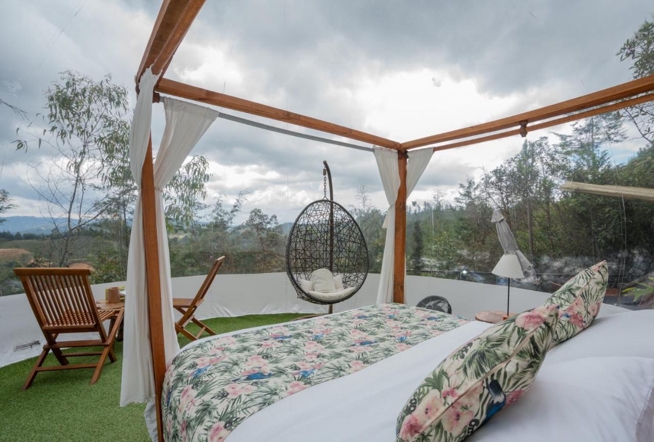 Bubblesky Glamping 40 Min From Medellin Hotel El Retiro  Eksteriør billede