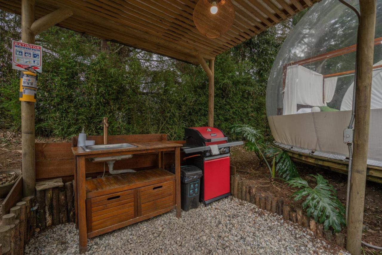 Bubblesky Glamping 40 Min From Medellin Hotel El Retiro  Eksteriør billede