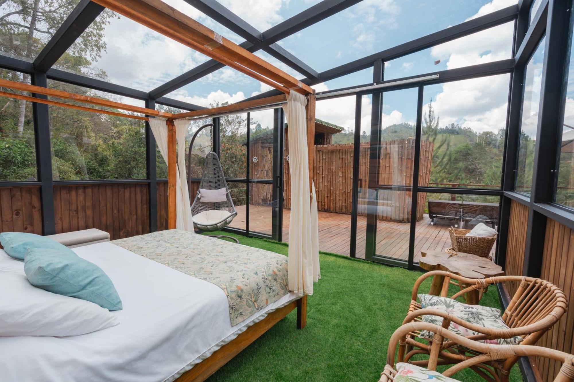 Bubblesky Glamping 40 Min From Medellin Hotel El Retiro  Eksteriør billede